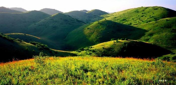 这是陕西最肥美的草原，骑马、滑翔、滑草啥都有！