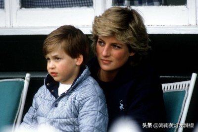 ​威廉王子与母亲的罕见照片，鸡皮疙瘩都起来了