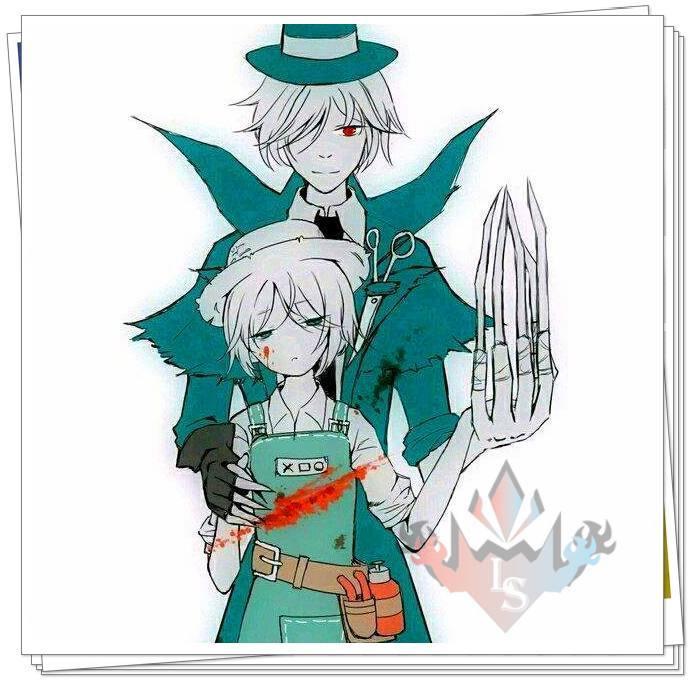 第五人格 园丁和杰克的CP照，第三张特温馨，最后一张超萌！