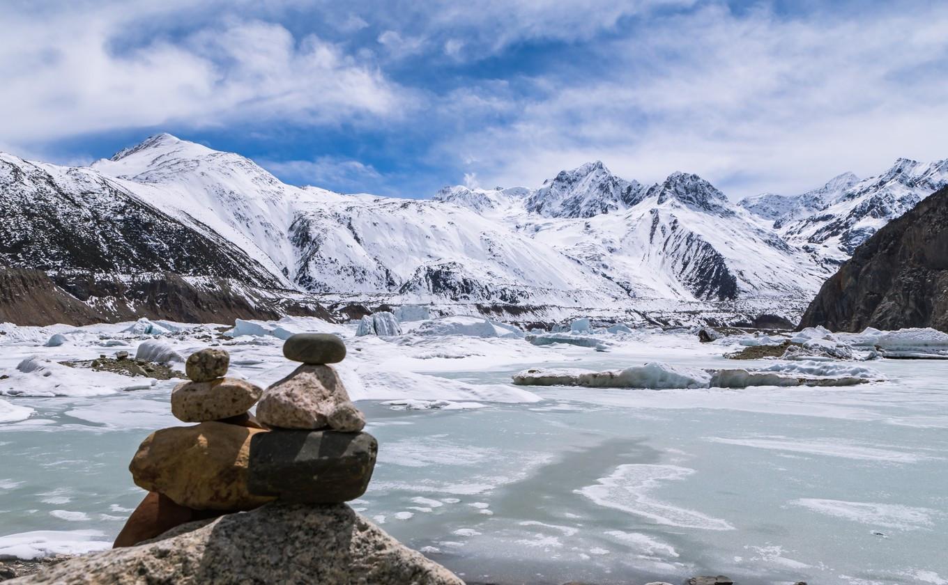 冰碛湖的形成过程