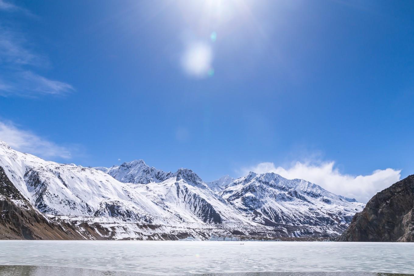 冰碛湖的形成过程