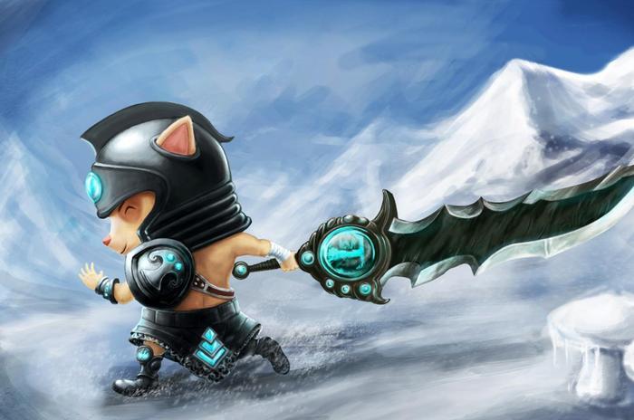 蛮王最怕的英雄竟然是他? 完全被吊打, 蛮王开出R都跑不了