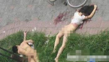 湖北情侣窗边激烈缠绵(两人一起掉下8楼)(1)_