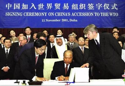​震撼历史的转折：揭秘中国加入世贸组织背后的秘闻