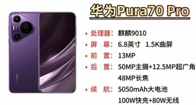 ​华为目前最棒的五款手机，无愧遥遥领先，你们认为哪款最好。