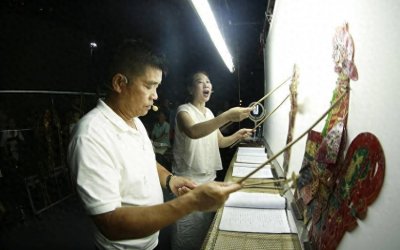 ​连演三天！天门皮影戏专场晚会举行