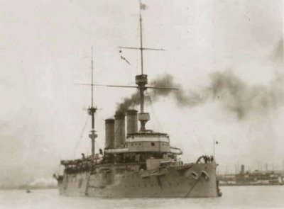 ​日本出云号巡洋舰：入侵中国的急先锋，遭中国军队数次攻击而不沉