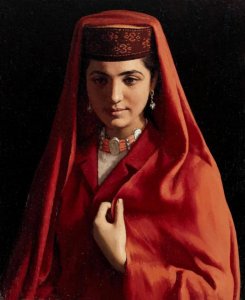 ​靳尚谊的写实主义油画作品欣赏，高清作品收藏吧