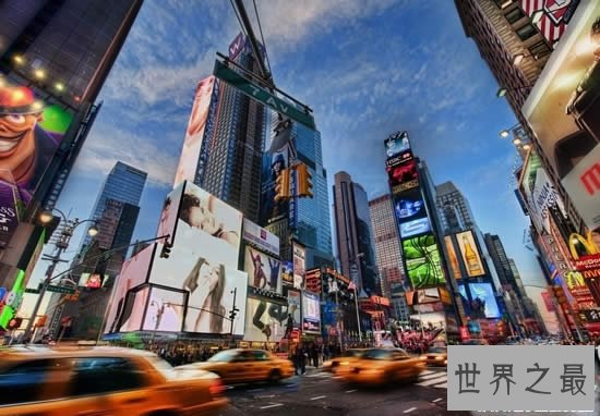 美国城市排名，纽约排第一(GDP高达2.81万亿)