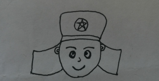 雷锋的简笔画,雷锋的全身怎么画图17