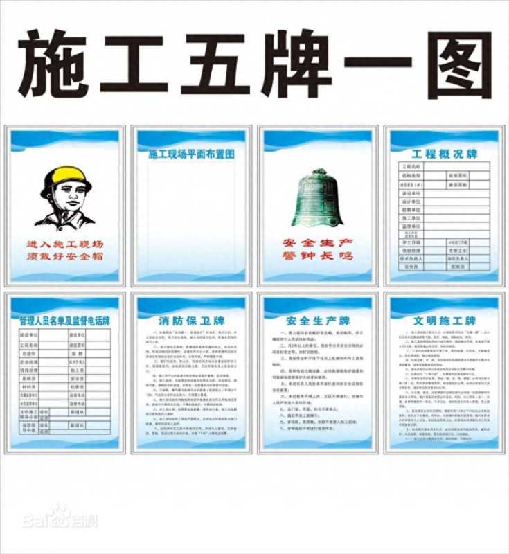 五牌一图指的是什么(工地大门口的五牌一图是指什么)