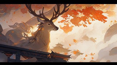 ​鹿蜀：中国古代神话中的神兽