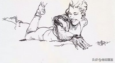 ​一组简简单单就十分好看的速写