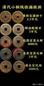 ​揭秘！这些清代铜钱暗藏＂乾坤＂，身价最高达8万