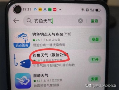 ​怎么在手机上查当地的大气压？手把手教你，钓鱼必看教程！