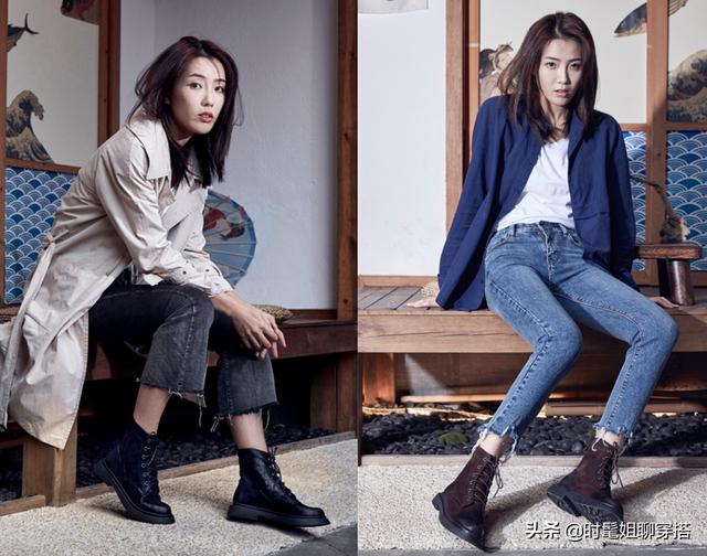 这才是马丁靴的正确穿搭（马丁靴怎么穿才好看）(18)