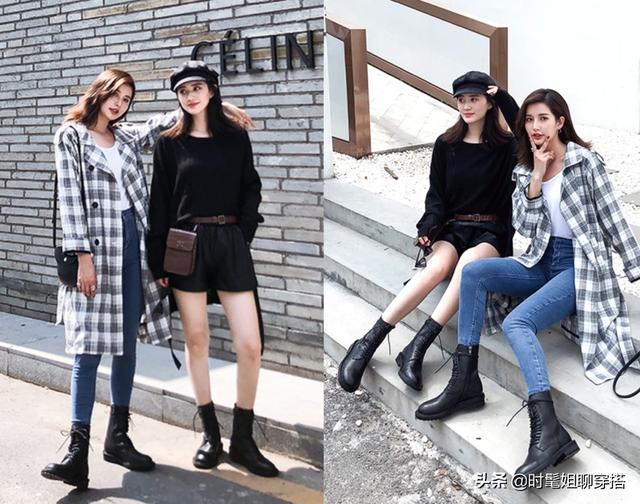 这才是马丁靴的正确穿搭（马丁靴怎么穿才好看）(11)