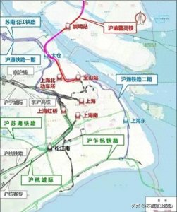 ​沪通铁路(二期) 上海段再次局部路段调整和相关设施规划调整公示