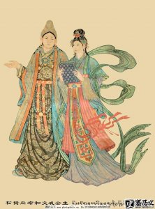 唐朝和亲公主文成公主简介 文成公主进藏的资料 文成公主父亲是谁