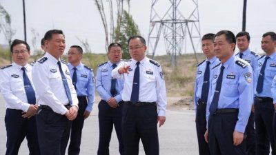 ​郭平社调研检查榆林市道路交通安全工作