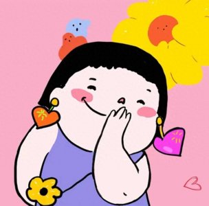 ​头像分享，胖乎乎的很可爱，做个开心的小胖子吧