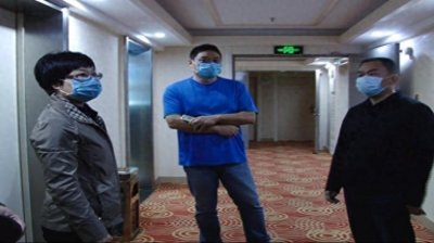 ​白玲检查疫情防控工作