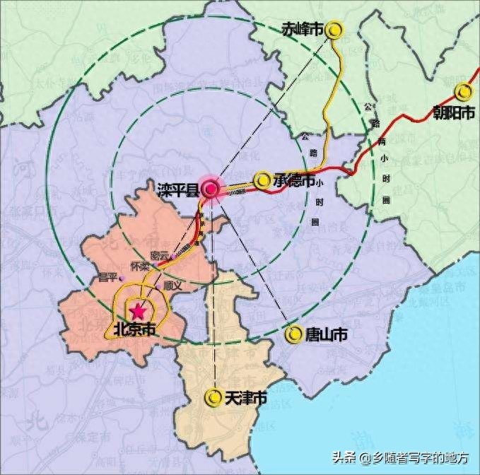 高清！河北省承德市总体规划图，承德人收藏了。