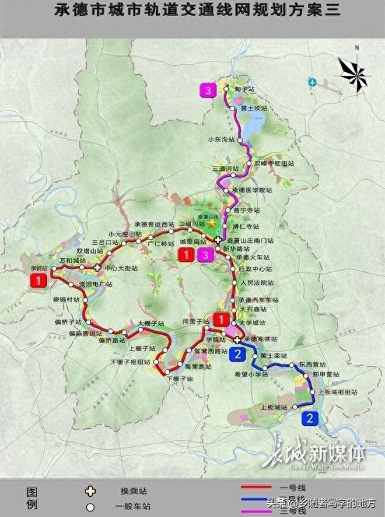 高清！河北省承德市总体规划图，承德人收藏了。