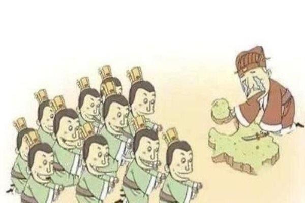 历史推恩令的意思，诸侯王都老老实实执行汉武帝推恩令的原因  1